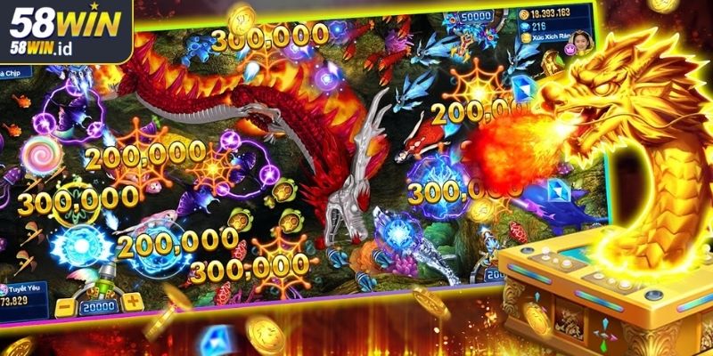 Tiền Long Đánh Cá 58WIN Khám Phá Siêu Phẩm Đổi Thưởng 2 Niềm vui phòng